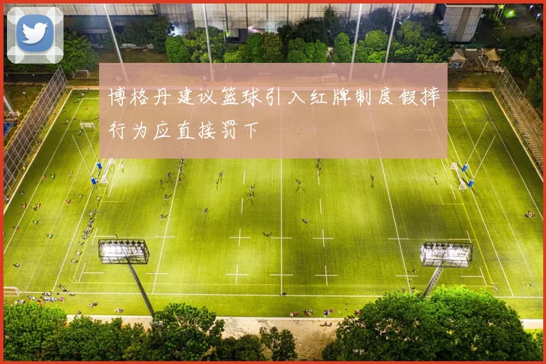 博格丹建议篮球引入红牌制度假摔行为应直接罚下